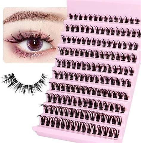 Amazon Individual Lashes Eyelash Extension Wispy Manga Cluster