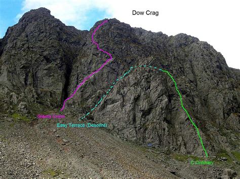 Dow Crag Route Topo Photos Diagrams Topos SummitPost