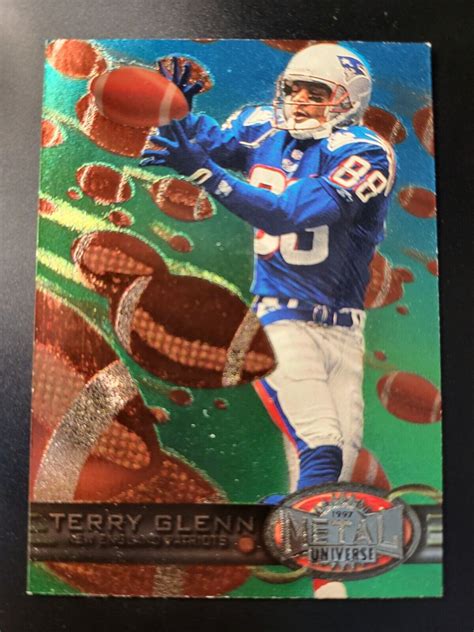 1997 Fleer Metal Universe Terry Glenn Card 1 Ebay