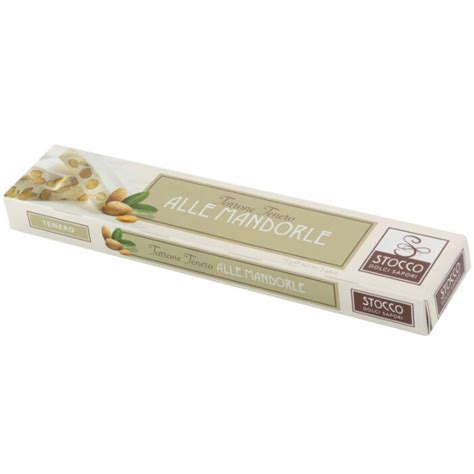 Torrone Tenero Alle Mandorle G Weicher Nougat Mit Mandeln