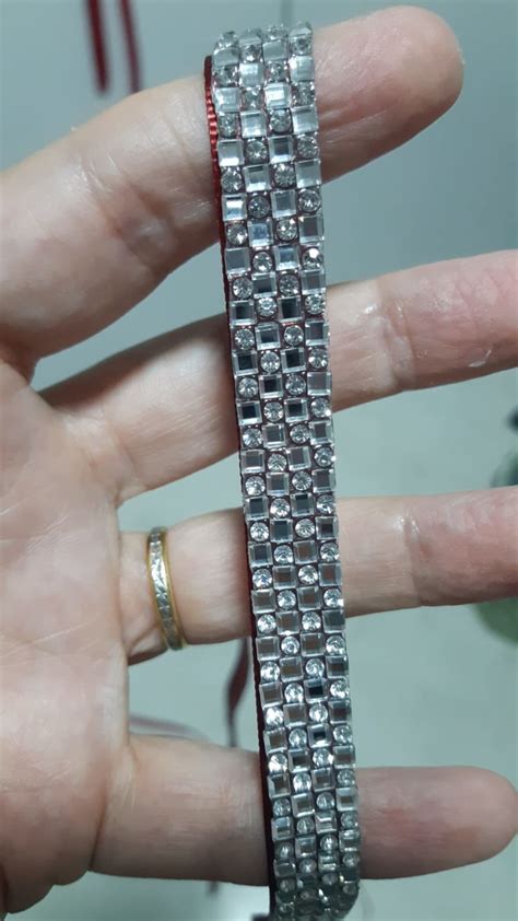 Cinto De Strass Prata Fino Vários Modelos Elo7