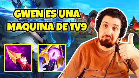 GWEN ES UNA MAQUINA DE 1V9 I Partida Didactica YouTube