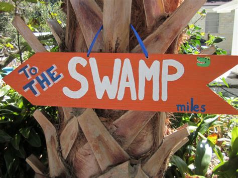 To The Swamp- Orange, Blue or White Gator Customized Mileage from Your ...