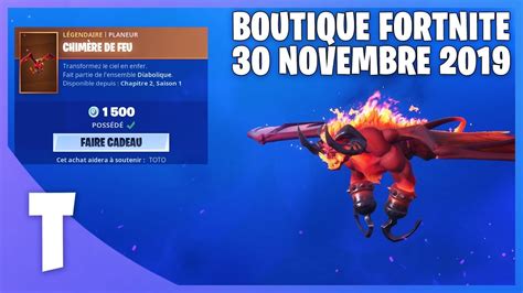 Boutique Fortnite Du 30 Novembre 2019 🛒 Item Shop November 30th 2019