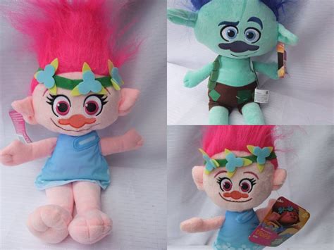 Poppy Branch Plush Doll Trolls World Tour Magic Blocks Lady