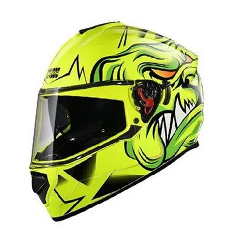 Full Face Studds Drifter D1 Decor Matt Yellow N5 Helmet Size XL At Rs