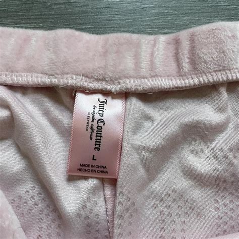 Juicy Couture Women S Pink Pajamas Depop