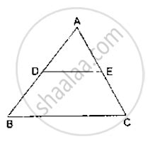 In The Adjoining Figure Abc Is A Triangle In Which Ab Ac If D And E