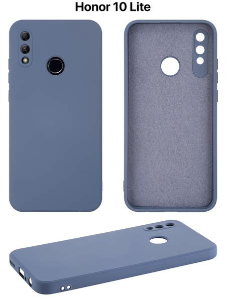 Противоударный чехол на Honor 10 Lite с защитой камеры силиконовый ...