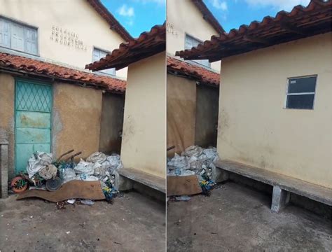 Moradores Denunciam Ac Mulo De Lixo Pr Ximo Parada De Nibus Na Br