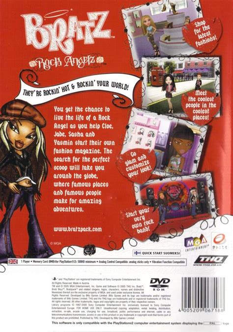 Bratz Rock Angelz Cover Or Packaging Material Mobygames