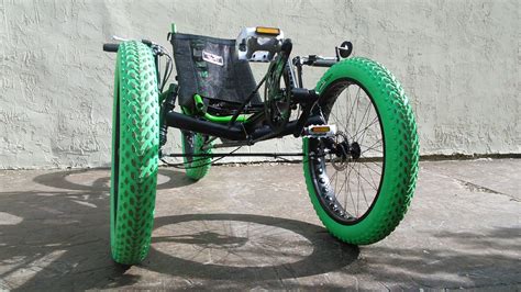 Utah Trikes - UT Custom Fat Tad Crawler FS Satin Black