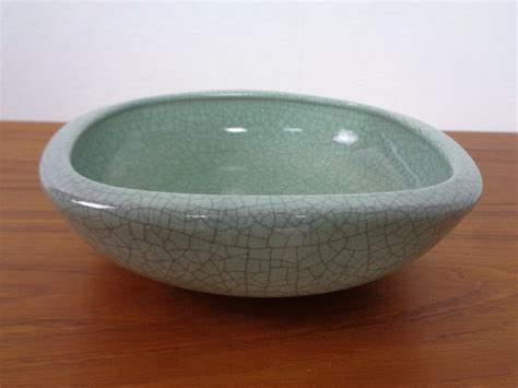 Craquele Glaze Ceramic Bowl By Friedgard Glatzle For Karlsruher