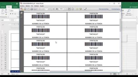 C Mo Hacer O Crear Un C Digo De Barras En Excel Paso A Paso Mira C Mo