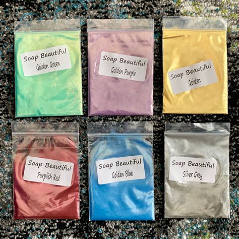 36 Bags of Mica Powder Pigments New | Etsy