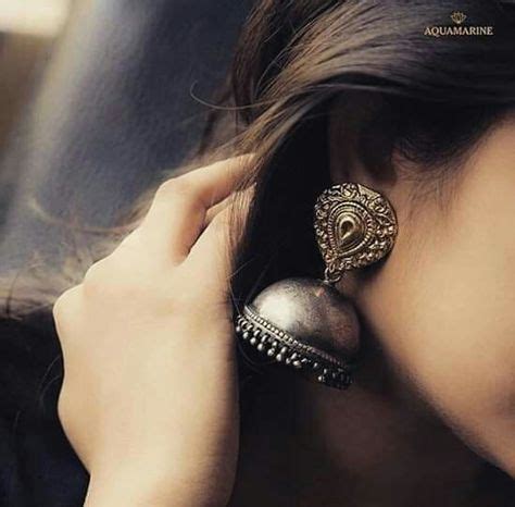 Pin By Haseeb S Thinking On Cool Dpz For Girls Jhumki Earrings