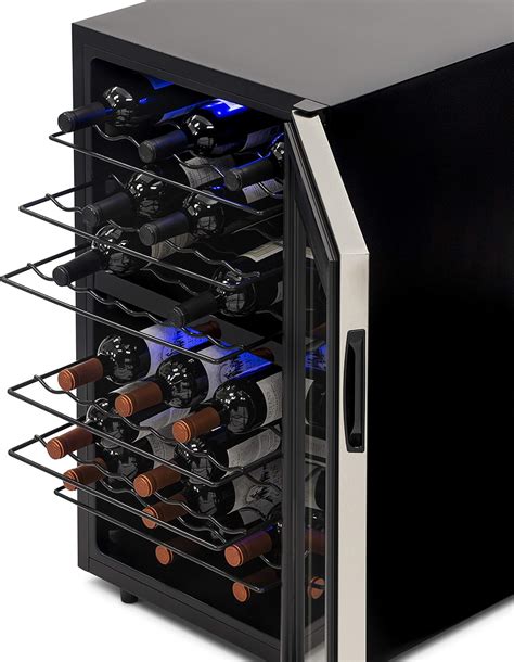 Newair Refrigerador De Vino Con Compresor De Doble Zona De Botellas