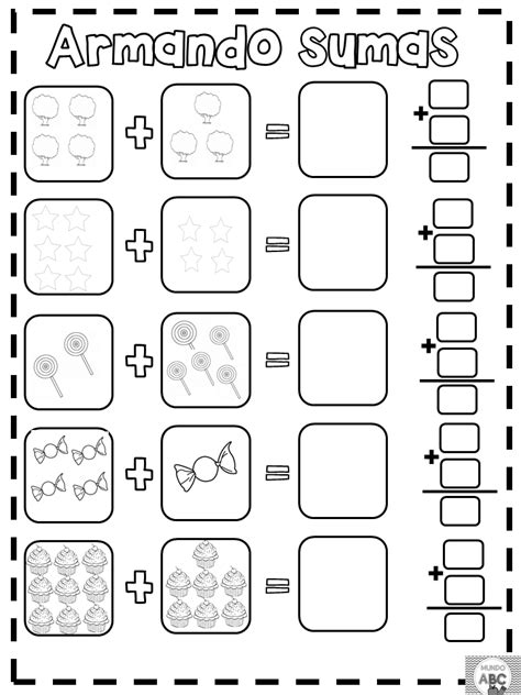 Armando Sumas Para Primer Y Segundo Grado De Primaria Material Educativo