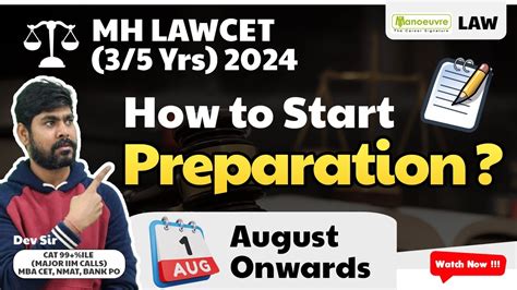 Mh Lawcet 35 Yrs 2024 How To Start Preparation August Onwards