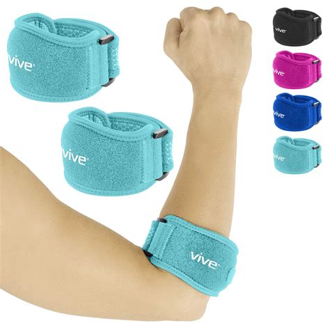 Buy Vive Tennis Elbow Brace Pair Rheumatoid Strap For Bursitis