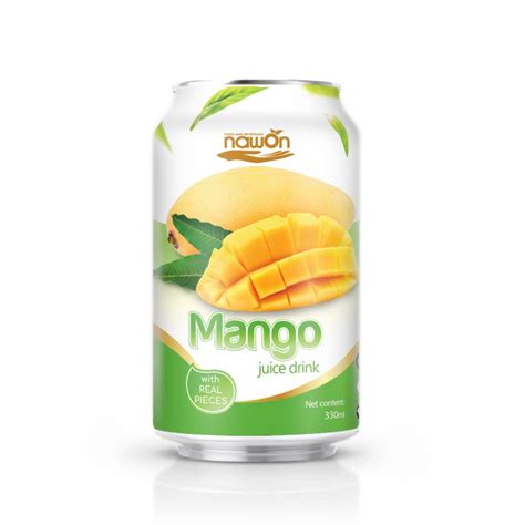 330ml Nawon Real Mango Juice Drink With Pulp Nawon Food And Beverage