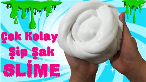 3 Malzeme ile Şip Şak Slime En Kolay ve Az Malzemeli Slime Yapımı