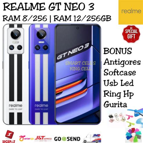 Jual REALME GT NEO 3 RAM 8 256GB RAM 12 256GB GARANSI RESMI REALME