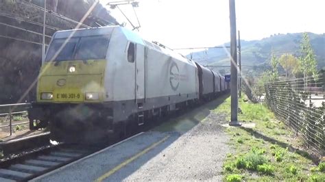 Euro Cargo Rail Ecr Traxx E Youtube