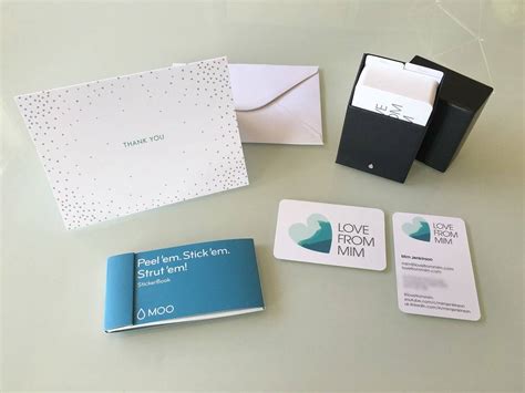 MOO Business Cards Review - Love from Mim