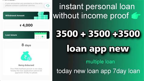 Instant Personal Loan Day Loan App With Live Proof Of Loan