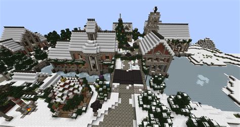 Christmas Town Minecraft Map