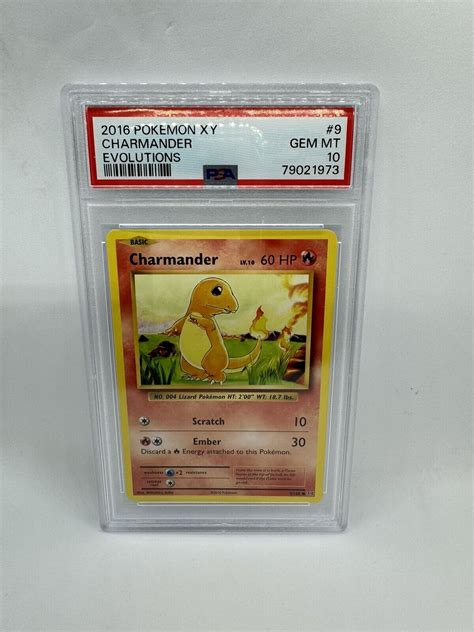 Charmander Xy Evolutions Base Price Guide Sports Card