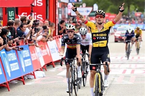 Tour Despagne Primoz Roglic Vainqueur De La Tape Le Fran Ais