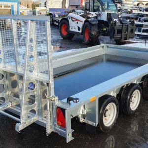 NEW In Stock Ifor Williams GX126 Plant Trailers D R Alexander Son