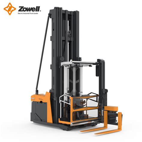 Zowell 1 6 Ton Man Up Vna 3 Way Forklift Lift Truck With Electric Fork