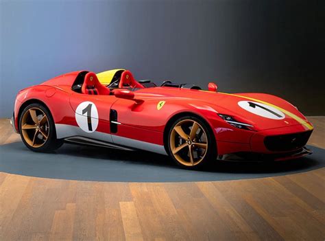 Check Out This Tailor Made Ferrari Monza Sp In Rosso Corsa