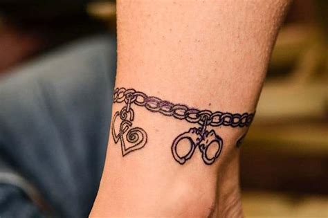 Ankle Bracelet Tattoo Ideas Best Design Idea