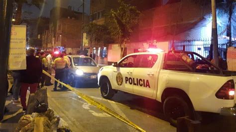 Cercado De Lima Un Taxista Fue Baleado Por Resistirse Al Robo De Su Vehículo Rpp Noticias