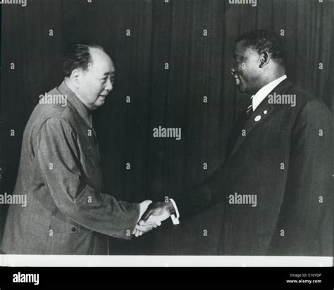 Sep 09 1974 President Of Togo Meets Chairman Mao President Eyadema