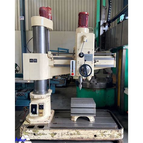 WMW Heckert BR 40 2 X 1250 Radial Arm Drill Spindle Speed 20 1200