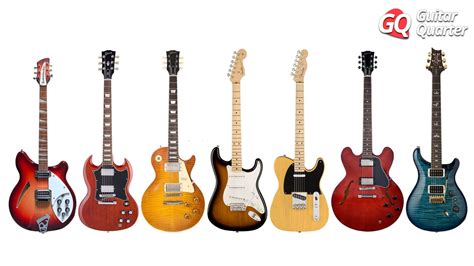 15 Types Of Electric Guitars Explained (2023 UPDATE) Gemtracks Beats | lupon.gov.ph