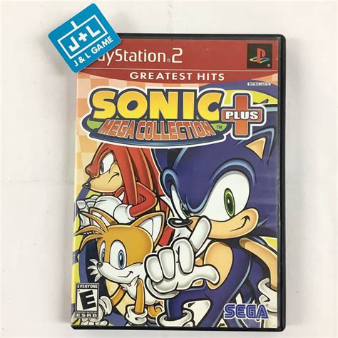 Sonic Mega Collection Plus Greatest Hits Ps2 Playstation 2 [pre Jandl Video Games New