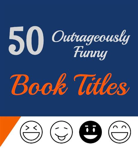 50 Outrageously Funny Book Titles - Bookfox