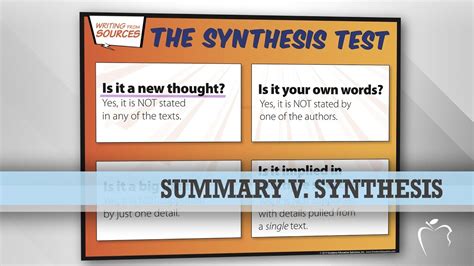 Summary V Synthesis Whats The Difference Youtube