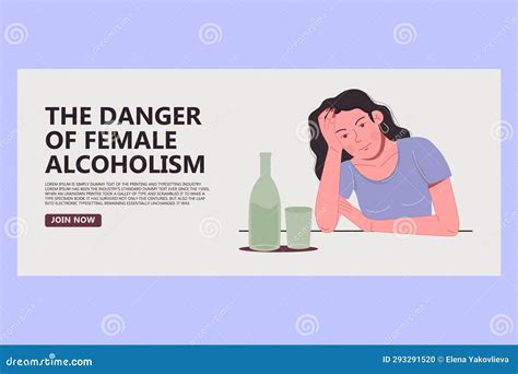 Danger Of Alcoholism Infographic Drunk Alcoholic Chained Cartoon