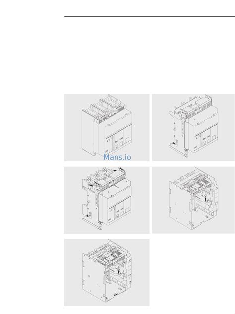 ABB E1 2B 1000 Ekip Hi Touch LSI 4p F F 1SDA071418R1 12 63 Description