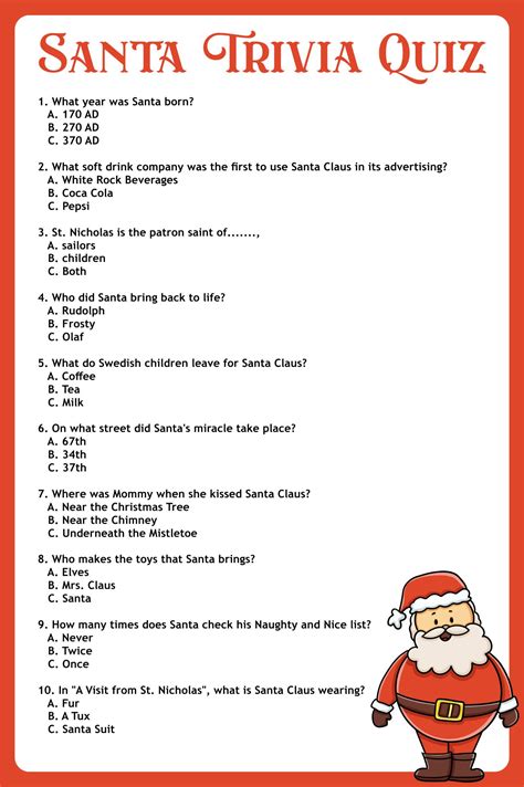 13 Best Printable Christmas Trivia And Answers PDF for Free at Printablee