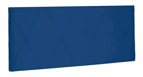 Cabeceira Painel Aquilla Cama Box Casal Cm Suede Azul Mercadolivre