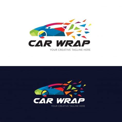 Stylish Car Wrap Logo Template