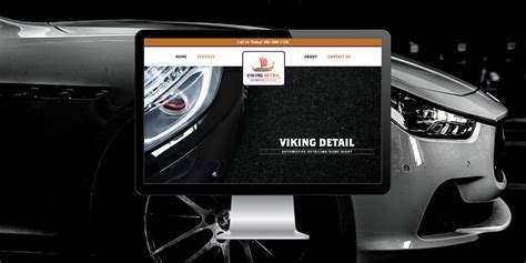 New Auto Detailing Website Design by THAT Agency